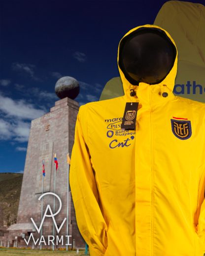 chaqueta chompa chamarra rompeviento impermeable tapiz ecuador seleccion futbol