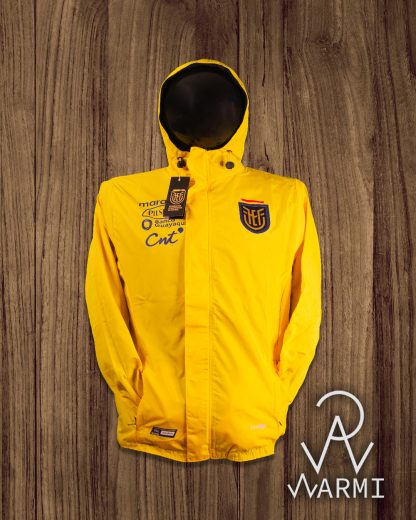 chaqueta chompa chamarra rompeviento impermeable tapiz ecuador seleccion futbol