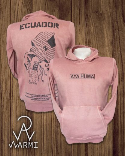 jean mezclilla borrego tapiz ecuador andino warmi marca hoodie
